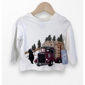 NWT Tommy Bahama Lumberjack Bears Shirt, 12 Months